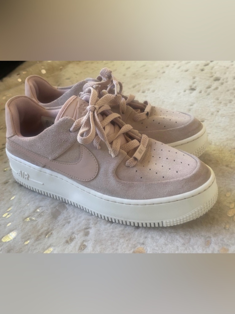 Nike Air Force 1 Suede Sneakers 8.5
